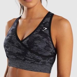 Gymshark Camo Seamless Sports Bra